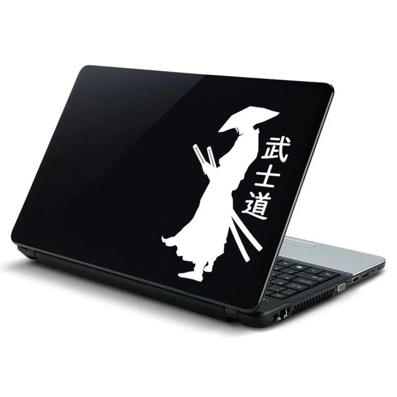 Japan Samurai Laptop Sticker for Macbook Pro 14 16 Retina 12 15 M1 Air 11 13 Inch Mac Cover Skin Vinyl Tablet PC Notebook Decal