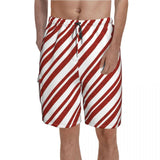 Mondrian Line Board Shorts Colorful Plaid Board Short Pants Hot Men Comfortable Print Swim Trunks Big Size