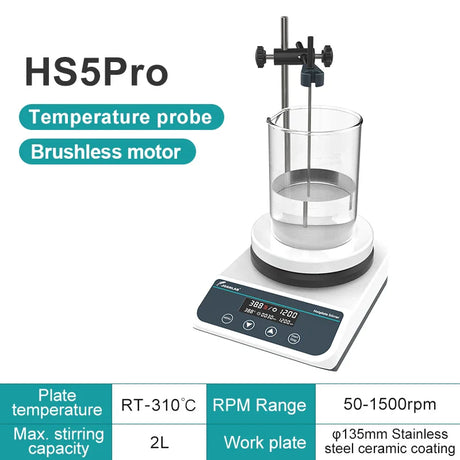 JOANLAB Magnetic Stirrer With Heating Stirrer Laboratory Thermostatic Digital Display Magnetic Mixer Hot Plate 110v ~ 220v