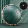 Hluru 15 Notes Glucophone Steel Tongue Drum 13 14 Inch 15 Notes Ethereal Drum Yoga Meditation Percussion Musical Instruments