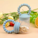 1pcs Newborn Pacifier Fooder Nibble Fruit Feeding Food Grade Silicone Container Nipple Bottles Infant Soother Teething Toys