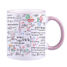 Math Teacher Mugs School Students Cups Mathematics Parabolic Formulas Drinkware Geek Nerd Tea Coffee Mugen Coffeeware Teaware