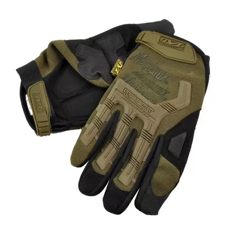 Tactical semi-full finger super technician outdoor fitness touch screen special forces military fan non-slip gloves