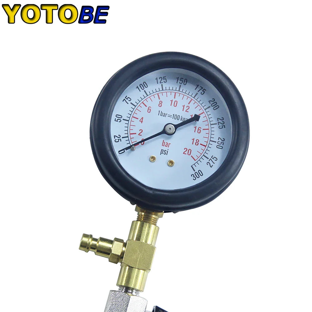 Truck Car Shock Absorber Air Suspension Leakage Tester Car Air Shock Absorber Pressure Leak Inspection Gauge Tool