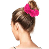 Flower Hair Tie Flower Hair Scrunchies For Women Flower Ponytail Holder Rose Scrunchies Hair Rope Elastic Hair Tie