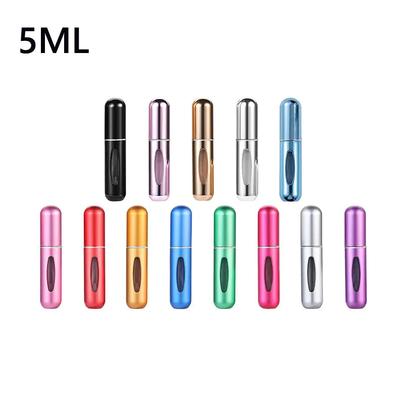 5/10/20/30/50Pcs 5ml 8ml Travel Perfume Spray Bottle Portable Mini Refillable Perfume Atomizer With Scent Empty Accessories Tool