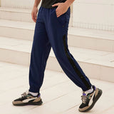 Sports Pants Men's Casual Sweatpants Fashion Side-open Button-down Pants Fashion Elastic Waist Pants Pantalones Hombre