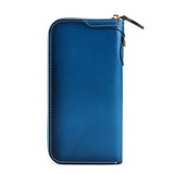 Leather New Genuine Wallet Men Women Clutch Bag Zipper Cowhide Card Holder Purse Long s Coin