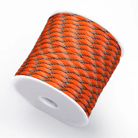 New 2023 50m Paracord 4mm Paracord 7 Strand Core Outdoor Camping Rope Parachute Cord Lanyard Tent Multifunction Cordave