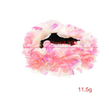 Flower Hair Tie Flower Hair Scrunchies For Women Flower Ponytail Holder Rose Scrunchies Hair Rope Elastic Hair Tie