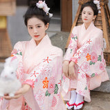 Kimono Women Japanese Traditional Yukata Haori Kimonos Cosplay Blouse Gown Female Summer Fashion Photography Clothes Party Dress