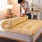 Hotel Mattress Household Super Soft Bed Tatami Mattress Mat Futon Double Bed Mattress Mat Tatami Student Dormitory Sleeping Pad