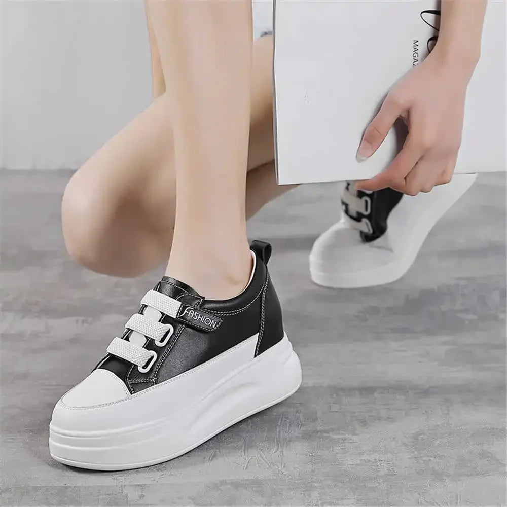 Appearance Increases 35-36 Retro Shoes Flats Beige Boots Women Sneakers Offers Sport Shoose Tenia Snaeaker Pas Cher