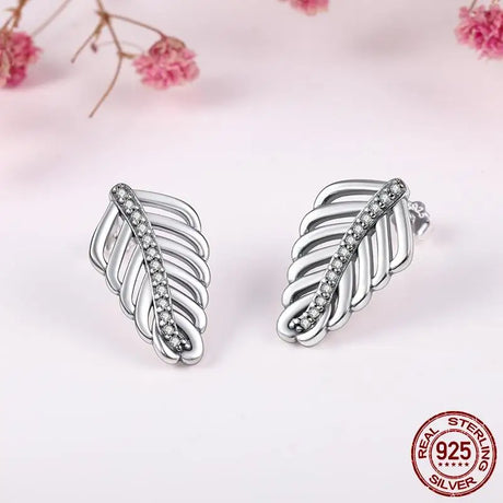 Earrings 925 Silver Asymmetrical Heart Hoop Earrings for Women Fashion Trendy Sterling Silver 925 Earring Original Jewelry Gift