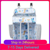 Diaper Stackers for Baby Girl Boy Essentials  Storage Cradle Bag Crib Hanging Bedding Set Pouch  Organizer 42x27cm