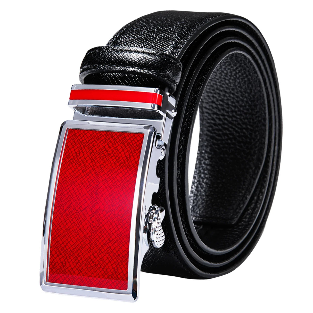 High Quality Mens Belts Black Brown Blue White Green Leather Straps Casual Gold Automatic Buckles Waistband Belt for Men Wedding