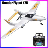 Epo Rc Plane Rc Airplane Model Hobby Sd Model Condor Flycat X75 Fly Wing With Landing Gear High Speed Plane Racer Kit Or Pnp Set