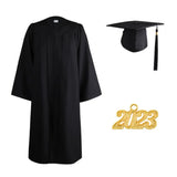 1 Set Universal Degree Gown Comfortable Graduation Hat Cardigan 2023 Graduation Ceremony Academic Dress Top Hat  Photography