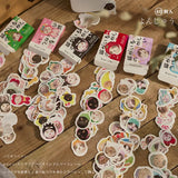 40 Pcs Cute Cat Stickers Kawaii Kitty Sticker Waterproof Cats Vinyl Decals Funny Kitten Decor For Decorations Scrapbook Journal