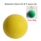 Mute Bouncing Ball 24cm Indoor Silent Basketball Size 7 Outdoor Foam Toys Baby Silent Bounce Football 18cm Children Sports Balls