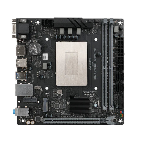 ERYING M-ITX DIY Desktops Motherboard Set with Onboard CPU Core Kit i7 11850H 8C16T DDR4 B560i Gaming PC Computer Assembly Set