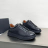 2022 new, high-end quality luxury designer, men's sports shoes, decorated with rich texture calf leather details.