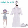 Anime Call of the Night Nanakusa Nazuna Nurse Cosplay Costume Custom size Any Size