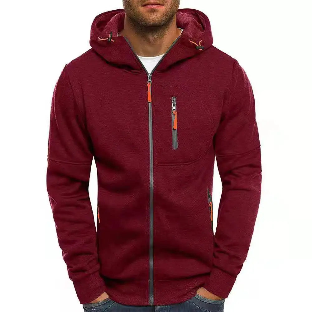 MRMT 2024 Brand New Men's Hoodies Sweatshirts Leisure Cardigan Men Hooded Pullovers Jacquard Casual Man Hoody Sweatshirt Jackets