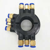 Car Grilled tire machine accessories Car Repair Tools Tire Changer Rotary Valve air Guide Valve Distribution Valve 50MM