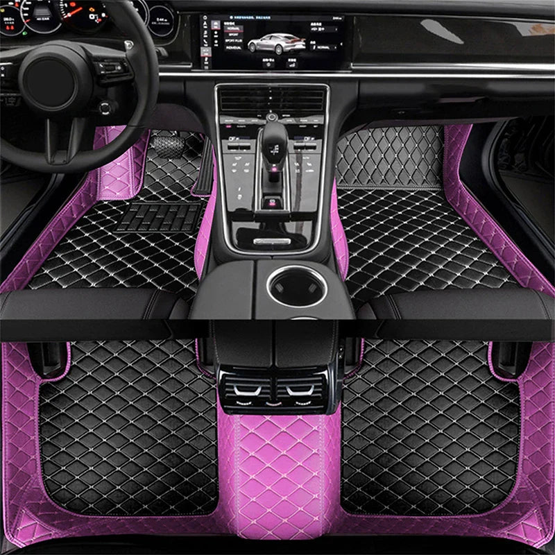 Car Floor Mat For Audi A3 8P 2004~2010 DropShipping Center Interior Accessories 100% Fit Leather Carpets Rugs Foot Pads