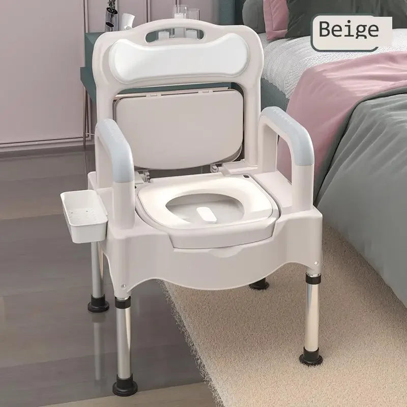 Bearing 300kg Toilet Stool Multifunctional Elderly Bathroom Chair Lift Adjustment Shower Chair Safe Stable Bathroom Furniture