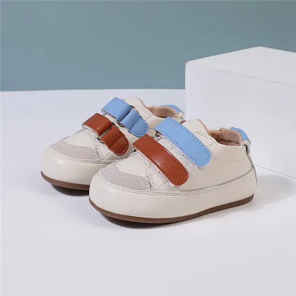 0-5 Years New Baby Shoes For Boy Leather Toddler Children Barefoot Shoes Soft Sole Outdoor Kids Tennis Fashion Girls Sneakers