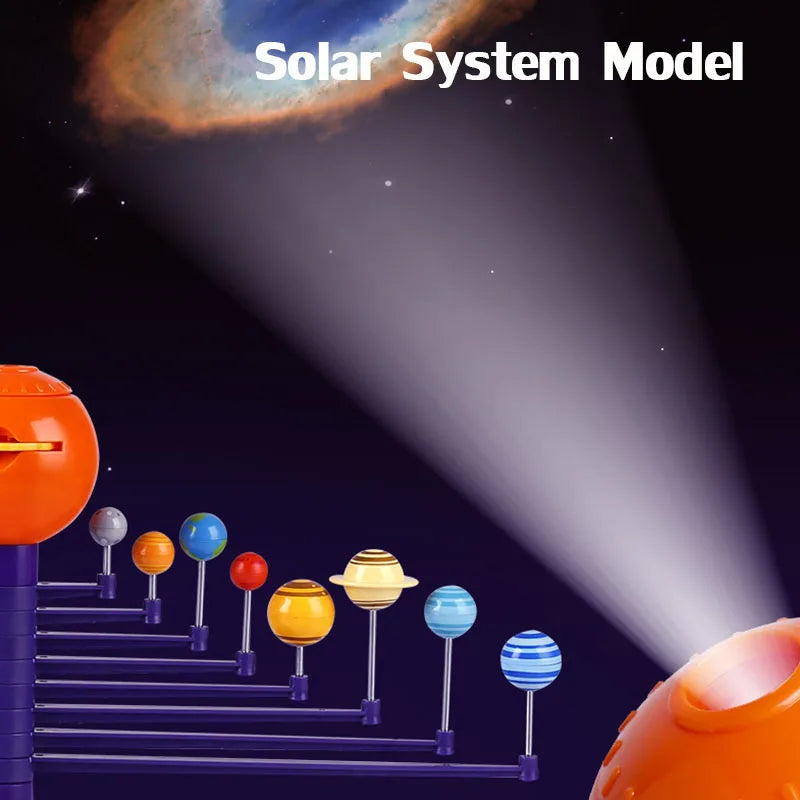 Projector Montessori Toys Solar System Planets For Kids Technology Gadget Model Children Educational Toys Novelty Science Toys