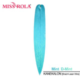 Miss Rola Synthetic 28Inch 100G 2023 New Hair Extension Yaki Straight Jumbo Braiding Hair Pre-Stretched Braid Kanekalon Hair