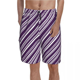 Mondrian Line Board Shorts Colorful Plaid Board Short Pants Hot Men Comfortable Print Swim Trunks Big Size