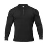 Brand Polo-Shirts Long Sleeve Male Cotton Solid Fitness Mens Slim Fit Fashion Autumn Breathable Polo Shirt