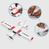 FX801 RC Plane EPP Foam Glider Remote Control Airplane 2.4G 2CH RTF Fixed Wingspan Aircraft Fighter Toys Gifts for Children