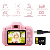 Kids Digital Camera Toys for Girls Boys 1080P HD Screen Outdoor Toys Birthday Gifts Camara Fotos Infantil Juguetes Para Niños