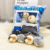 Cartoon a bag of snacks doll throw pillow Internet celebrity ins snack bag plush toy creative office pillow