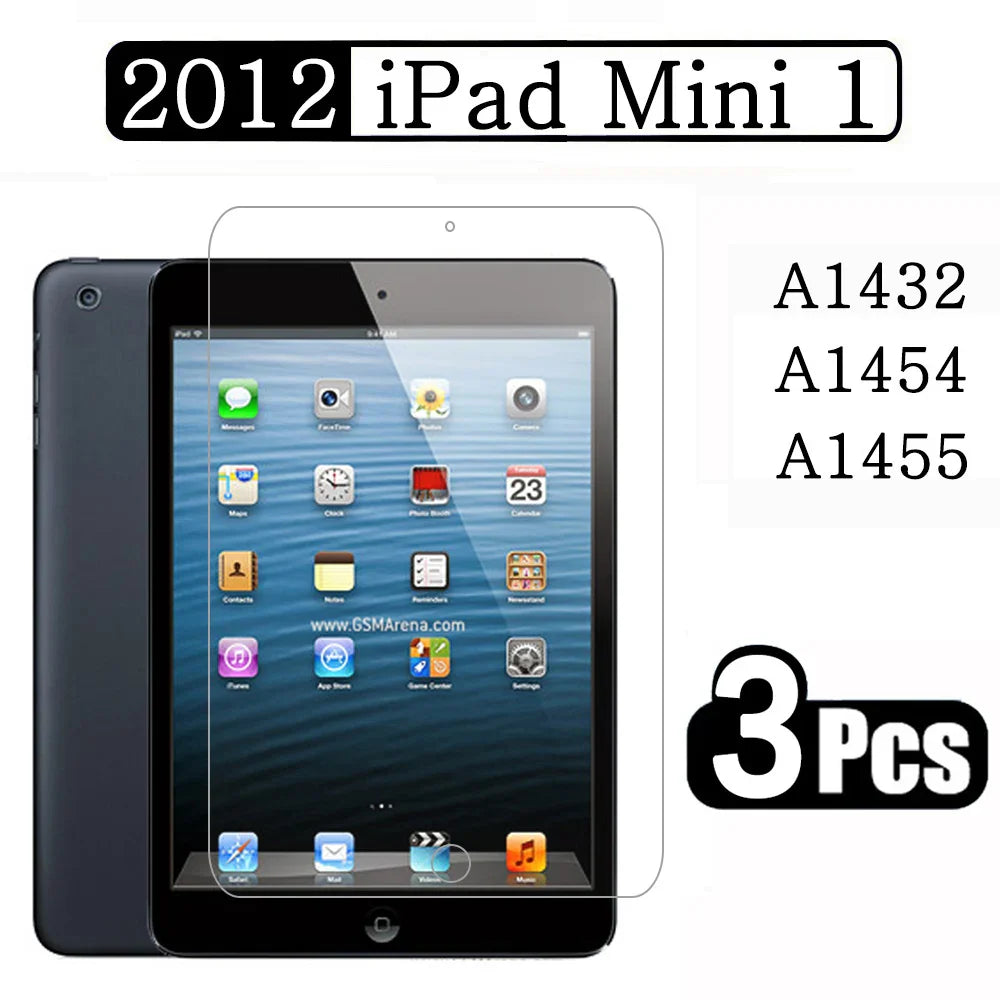 Tempered Glass For Apple iPad Mini 1 2012 7.9 A1432 A1454 A1455 Anti- Scratch Full Coverage Tablet Screen Protector Film