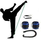 Taekwondo Boxing Training Leg Strength Football Trainer Speed Exercise Tubes Resistance Bands  Kick  Fitness Equipment