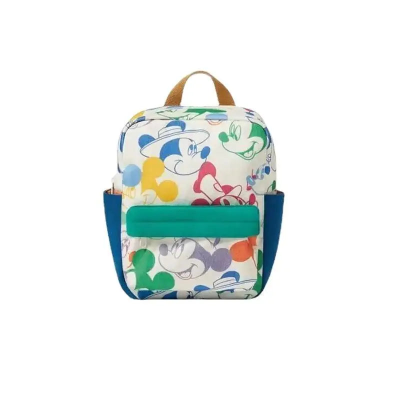 Printed Cartoon Mickey Children's Backpack Fashion Boutique Design Baby Kinderganter Schoolbag Kids Girl Boy Accessory Bag