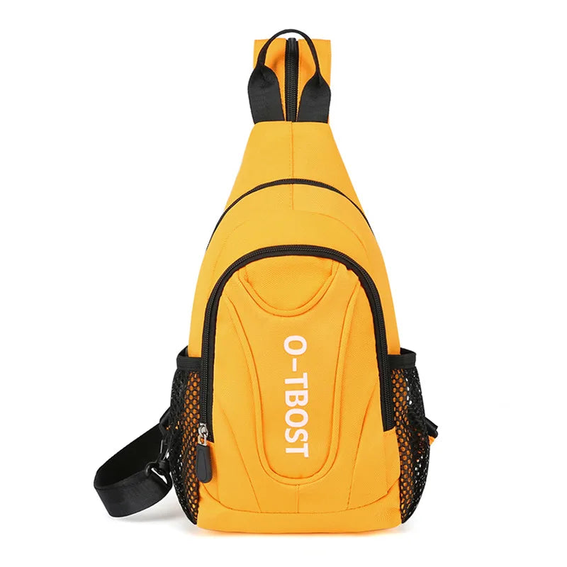 Men Women Polyester Shoulder Bags Outdoor Nylon Fanny Packs Casual Chest Bags Belt Pouch Travel Hip Bag Sport Purses Pocket