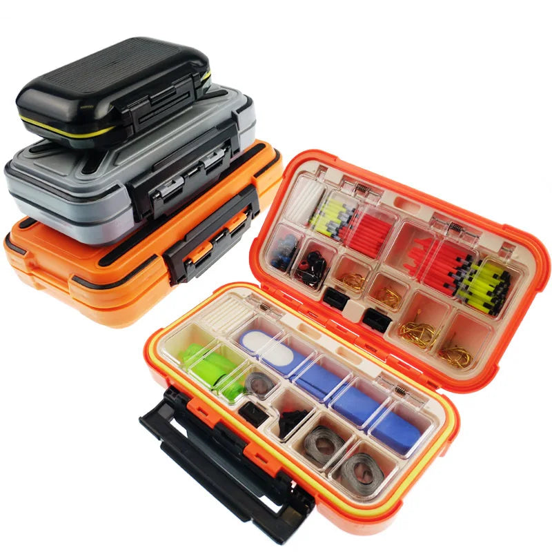 Large Capacity Waterproof Multifunctional Fishing Storage Box Boxes for Fishing Lures Bait Lure Takle Tackles Hook Plastic