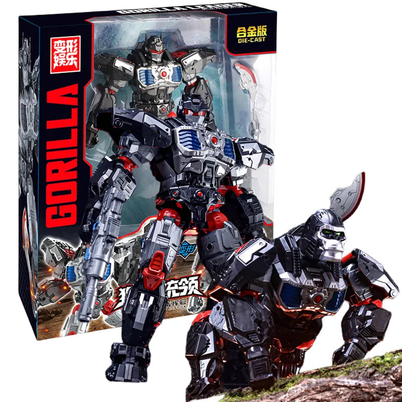 Transformation Optimus Primal Robot Toys Star Commander Alloy Car Beast Wars Anime Action Figure Children Deformation Kids Boy