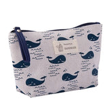 Women Travel Cosmetic Makeup Toiletry Bag Organizer Animal Print Cosmetic Bag Purse Lady Portable Make Up Bag Wash Bag Pouch Kit