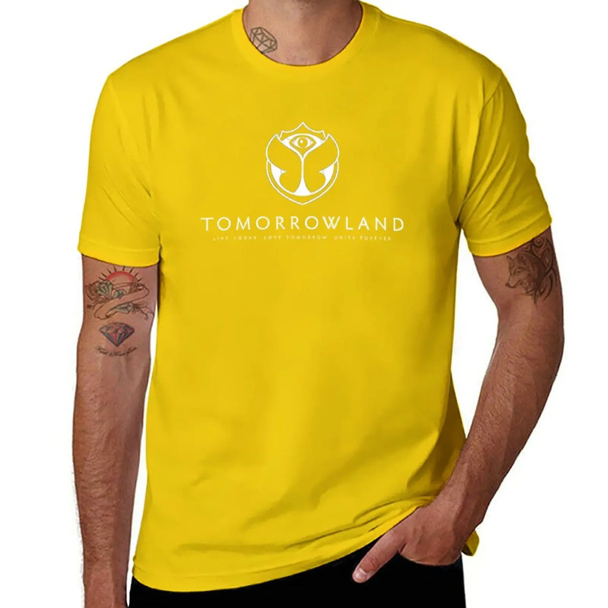 New tomorrowland festival T-Shirt plain t-shirt tops men clothings