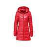 7XL 8XL Plus Long Down Jacket Women Winter Ultra Light Down Jacket Women With Hooded Down Coat Female Big Size Coats