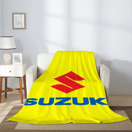 S-Suzuki Blankets for Decorative Sofa Blankets & Throws Child Blanket Summer Comforter Furry Throw Bed Double Fluffy Soft Custom