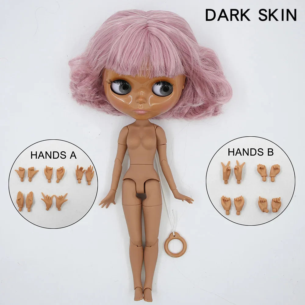 ICY DBS blyth doll 1/6 bjd toy joint body glossy face 30cm on sale special price toy gift anime doll